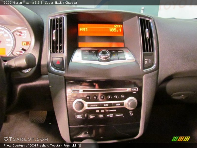 Super Black / Charcoal 2009 Nissan Maxima 3.5 S