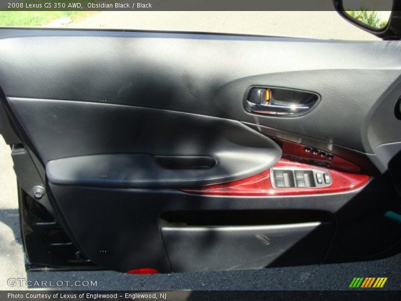 Obsidian Black / Black 2008 Lexus GS 350 AWD