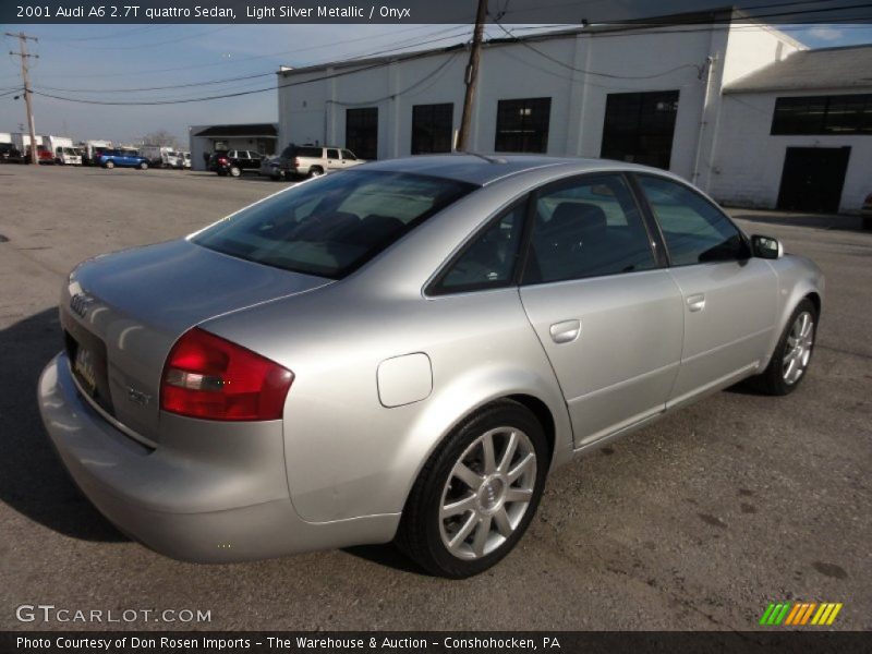 Light Silver Metallic / Onyx 2001 Audi A6 2.7T quattro Sedan