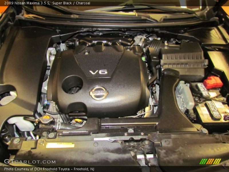 Super Black / Charcoal 2009 Nissan Maxima 3.5 S