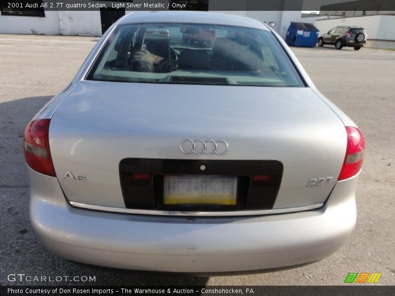 Light Silver Metallic / Onyx 2001 Audi A6 2.7T quattro Sedan