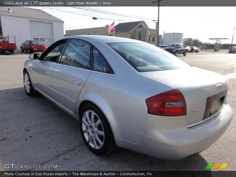 Light Silver Metallic / Onyx 2001 Audi A6 2.7T quattro Sedan