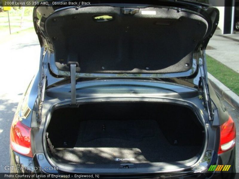Obsidian Black / Black 2008 Lexus GS 350 AWD