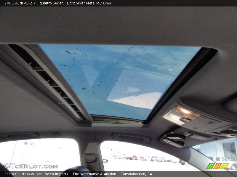 Light Silver Metallic / Onyx 2001 Audi A6 2.7T quattro Sedan