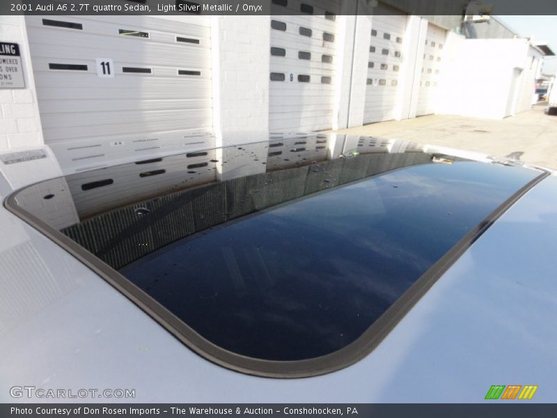 Light Silver Metallic / Onyx 2001 Audi A6 2.7T quattro Sedan