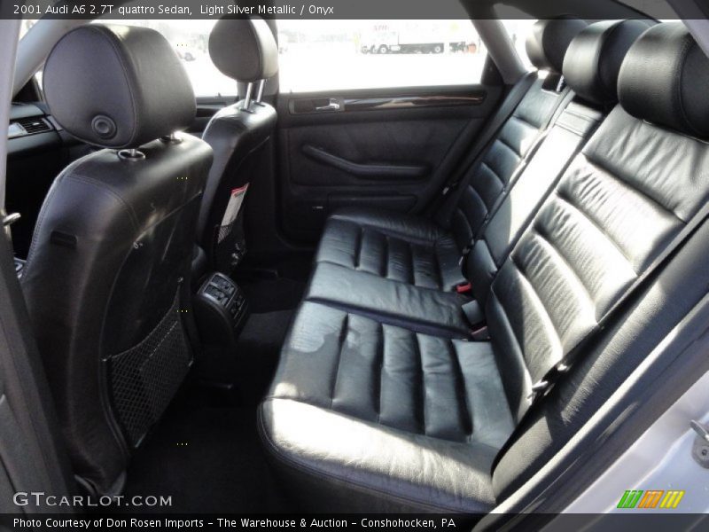 Light Silver Metallic / Onyx 2001 Audi A6 2.7T quattro Sedan