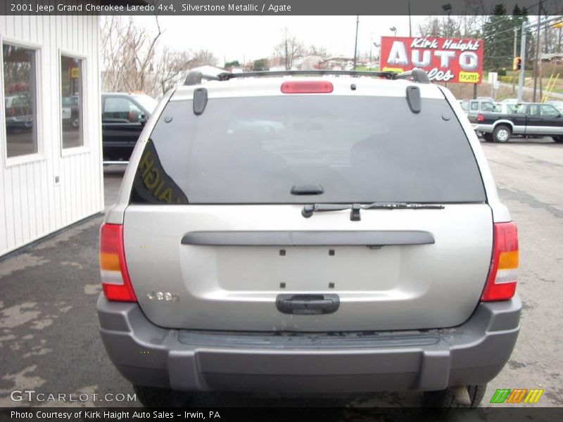Silverstone Metallic / Agate 2001 Jeep Grand Cherokee Laredo 4x4