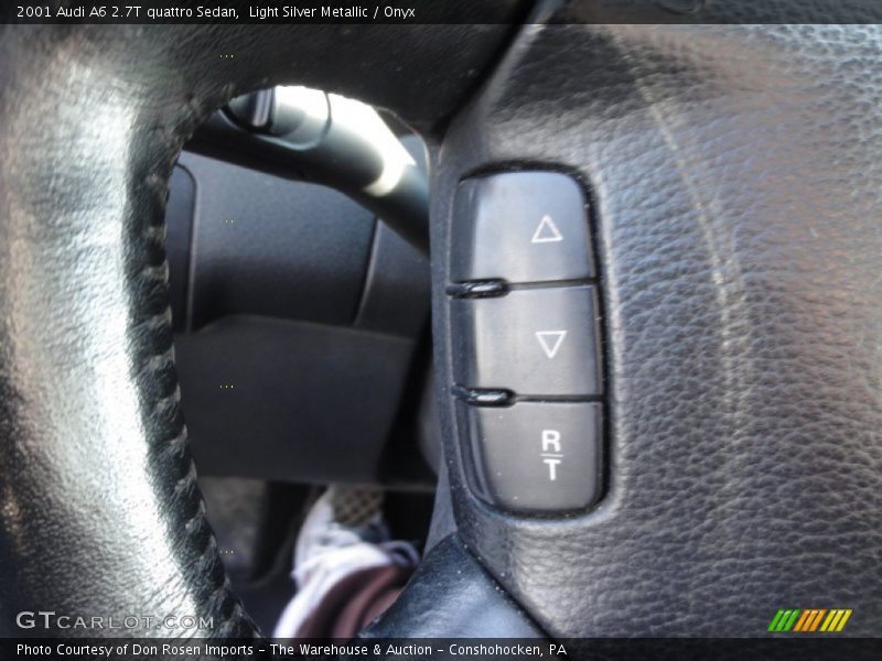 Light Silver Metallic / Onyx 2001 Audi A6 2.7T quattro Sedan