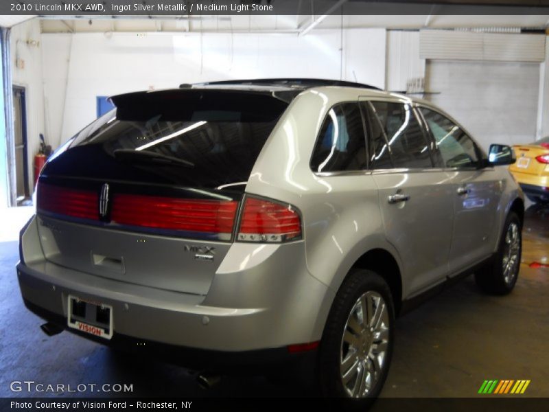 Ingot Silver Metallic / Medium Light Stone 2010 Lincoln MKX AWD