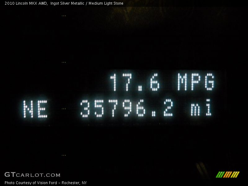 Ingot Silver Metallic / Medium Light Stone 2010 Lincoln MKX AWD