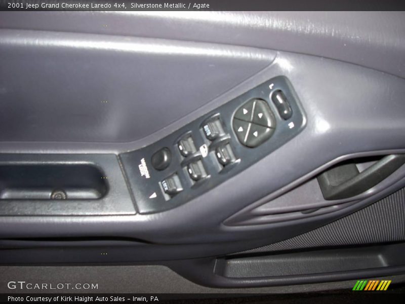 Silverstone Metallic / Agate 2001 Jeep Grand Cherokee Laredo 4x4