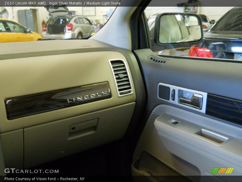Ingot Silver Metallic / Medium Light Stone 2010 Lincoln MKX AWD