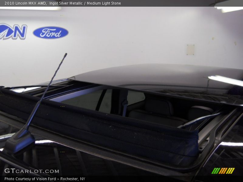 Ingot Silver Metallic / Medium Light Stone 2010 Lincoln MKX AWD