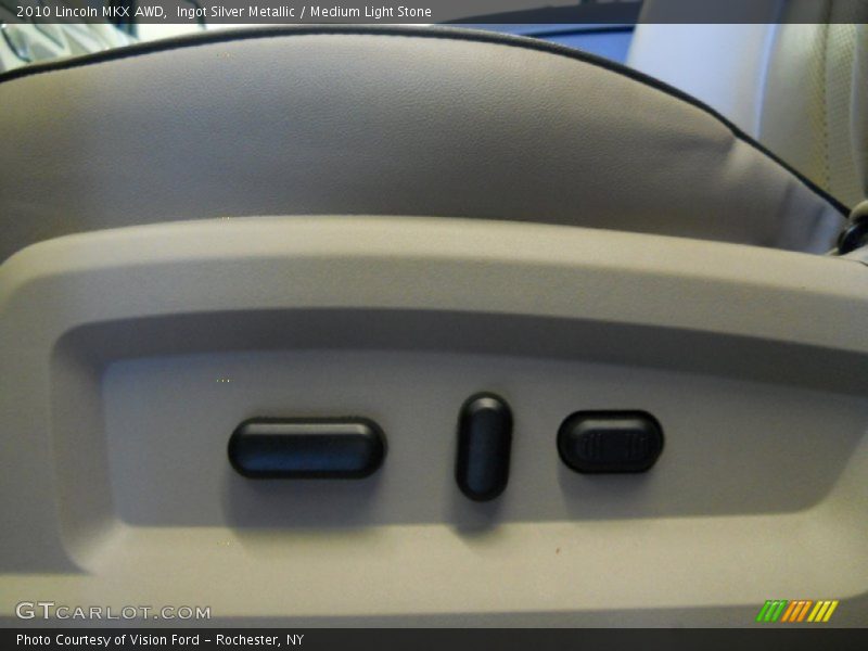 Ingot Silver Metallic / Medium Light Stone 2010 Lincoln MKX AWD