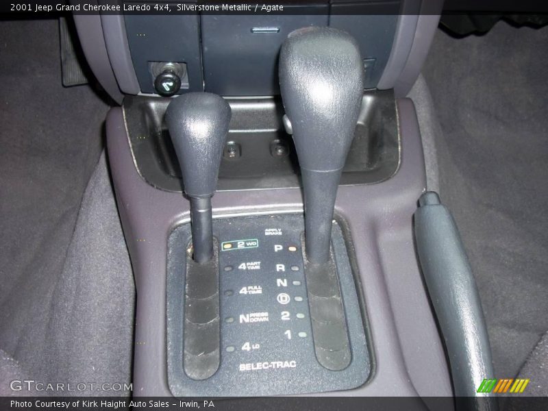 Silverstone Metallic / Agate 2001 Jeep Grand Cherokee Laredo 4x4