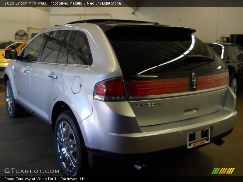 Ingot Silver Metallic / Medium Light Stone 2010 Lincoln MKX AWD