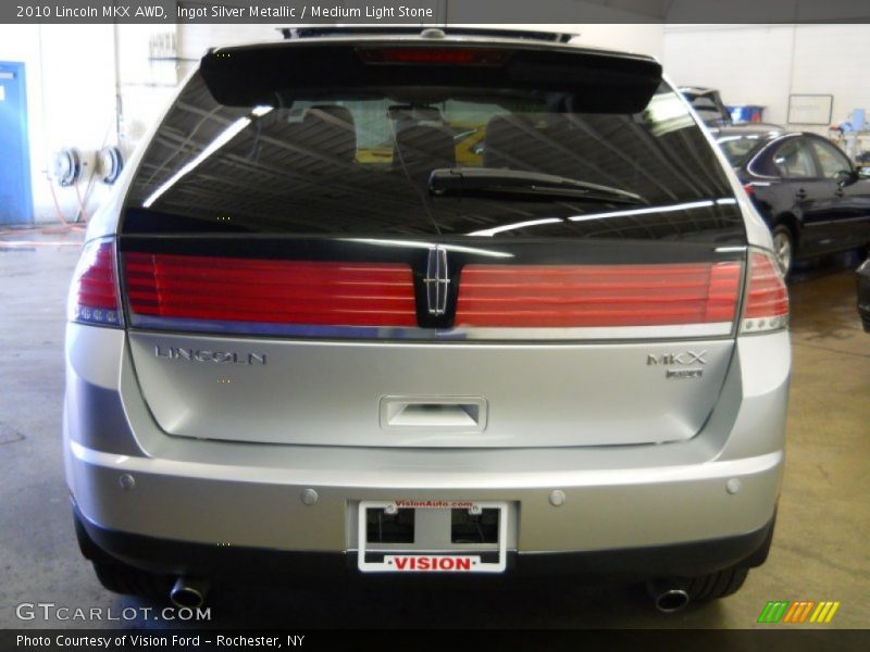 Ingot Silver Metallic / Medium Light Stone 2010 Lincoln MKX AWD