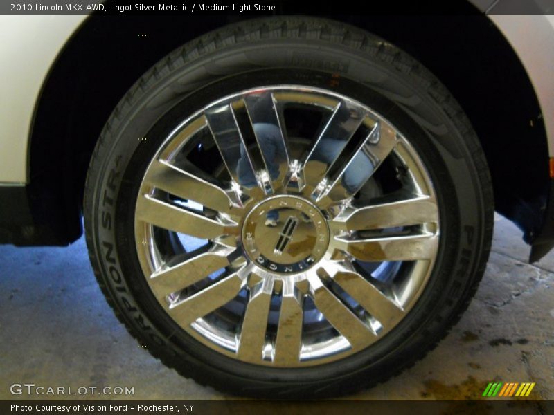 Ingot Silver Metallic / Medium Light Stone 2010 Lincoln MKX AWD