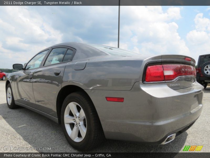 Tungsten Metallic / Black 2011 Dodge Charger SE