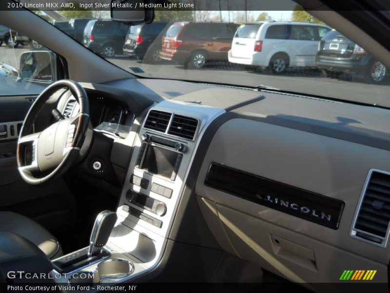 Ingot Silver Metallic / Medium Light Stone 2010 Lincoln MKX AWD
