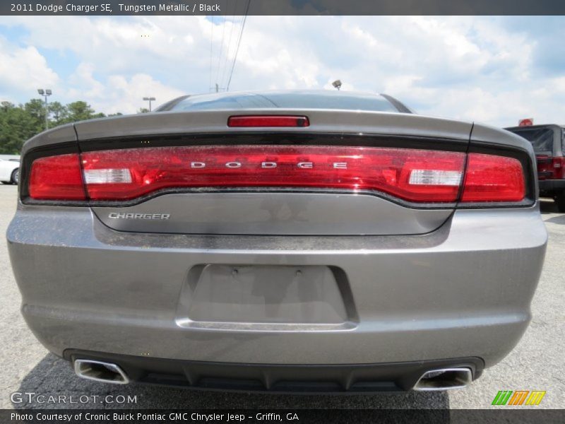 Tungsten Metallic / Black 2011 Dodge Charger SE