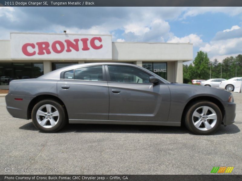 Tungsten Metallic / Black 2011 Dodge Charger SE
