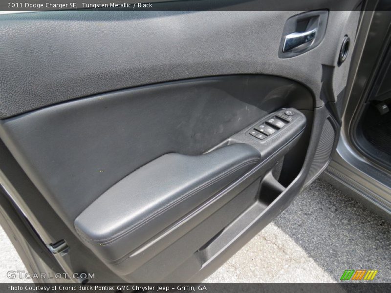 Tungsten Metallic / Black 2011 Dodge Charger SE
