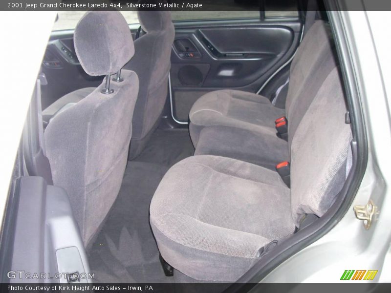 Silverstone Metallic / Agate 2001 Jeep Grand Cherokee Laredo 4x4