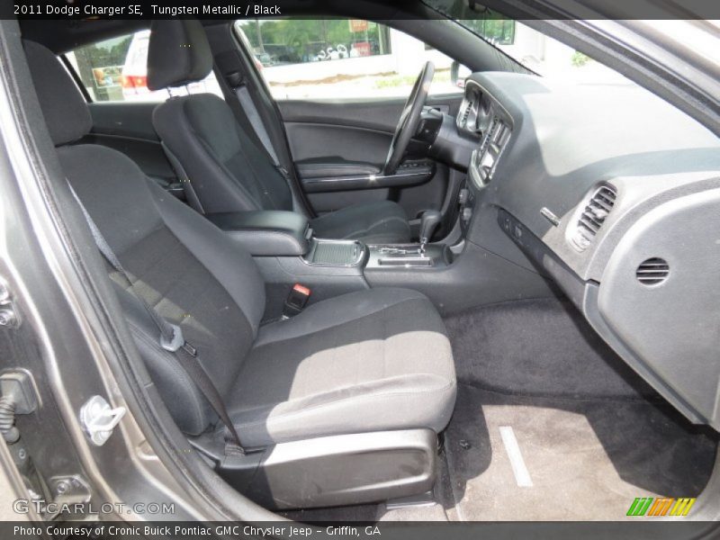 Tungsten Metallic / Black 2011 Dodge Charger SE