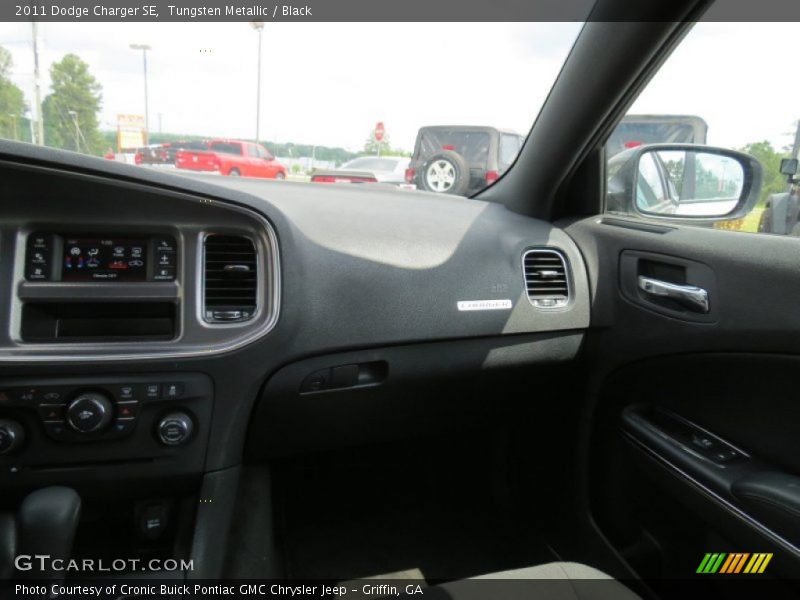 Tungsten Metallic / Black 2011 Dodge Charger SE
