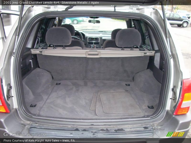 Silverstone Metallic / Agate 2001 Jeep Grand Cherokee Laredo 4x4