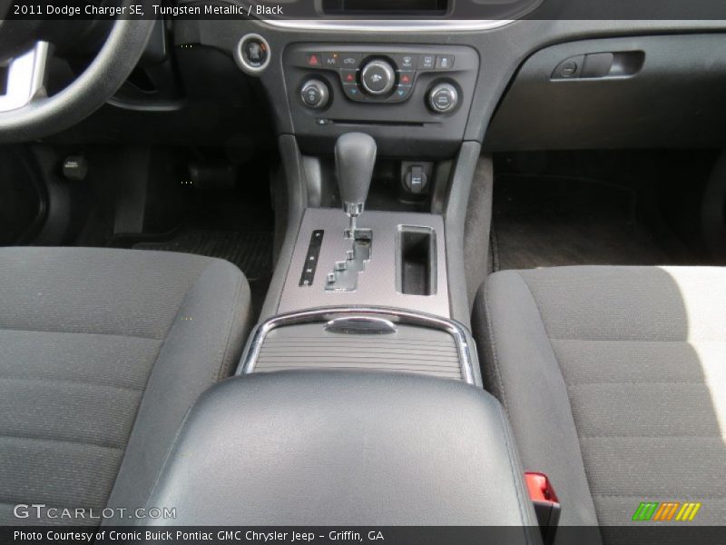 Tungsten Metallic / Black 2011 Dodge Charger SE