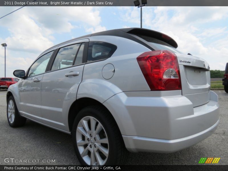 Bright Silver Metallic / Dark Slate Gray 2011 Dodge Caliber Heat