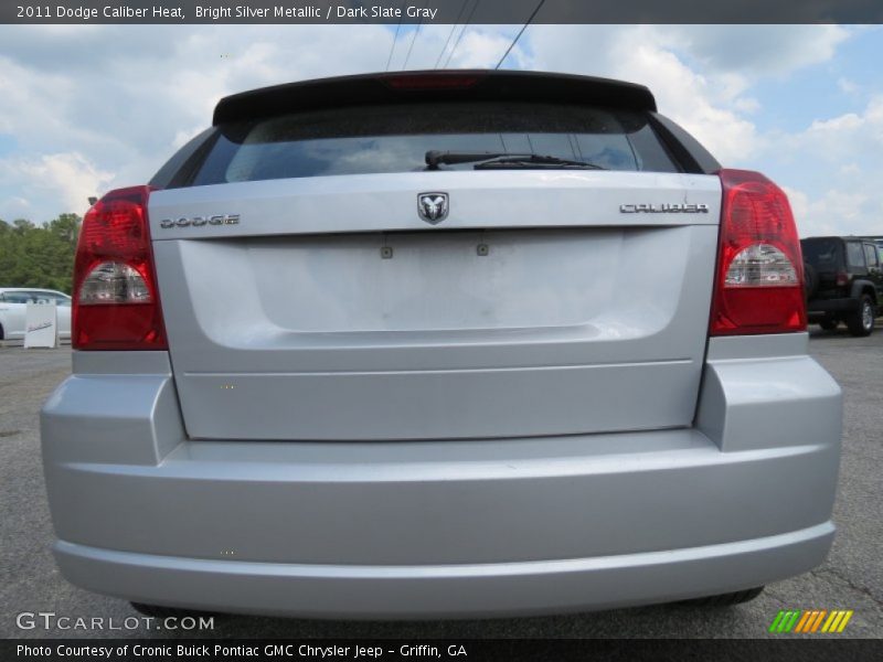 Bright Silver Metallic / Dark Slate Gray 2011 Dodge Caliber Heat