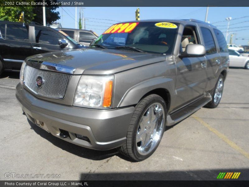 Silver Sand / Shale 2002 Cadillac Escalade
