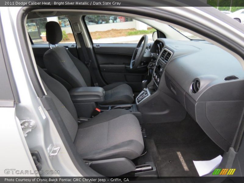 Bright Silver Metallic / Dark Slate Gray 2011 Dodge Caliber Heat