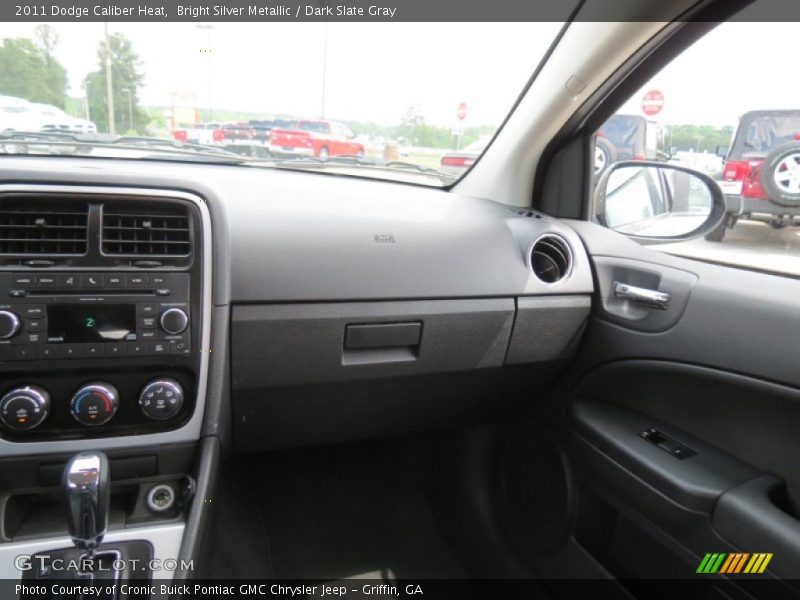 Bright Silver Metallic / Dark Slate Gray 2011 Dodge Caliber Heat