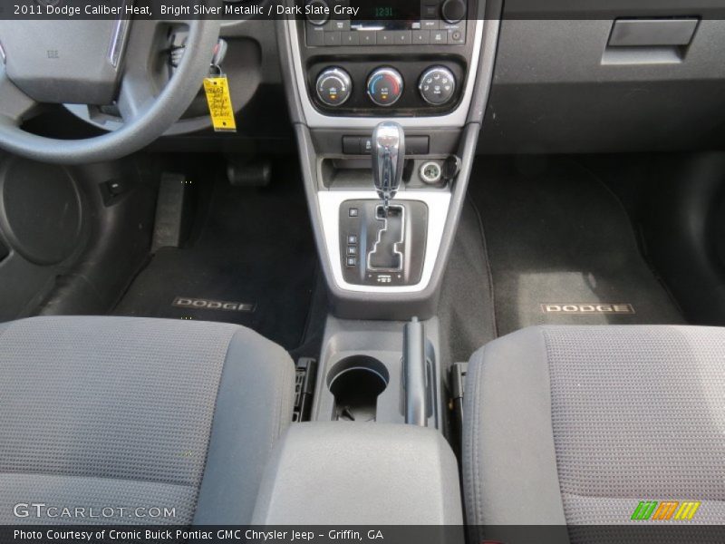 Bright Silver Metallic / Dark Slate Gray 2011 Dodge Caliber Heat