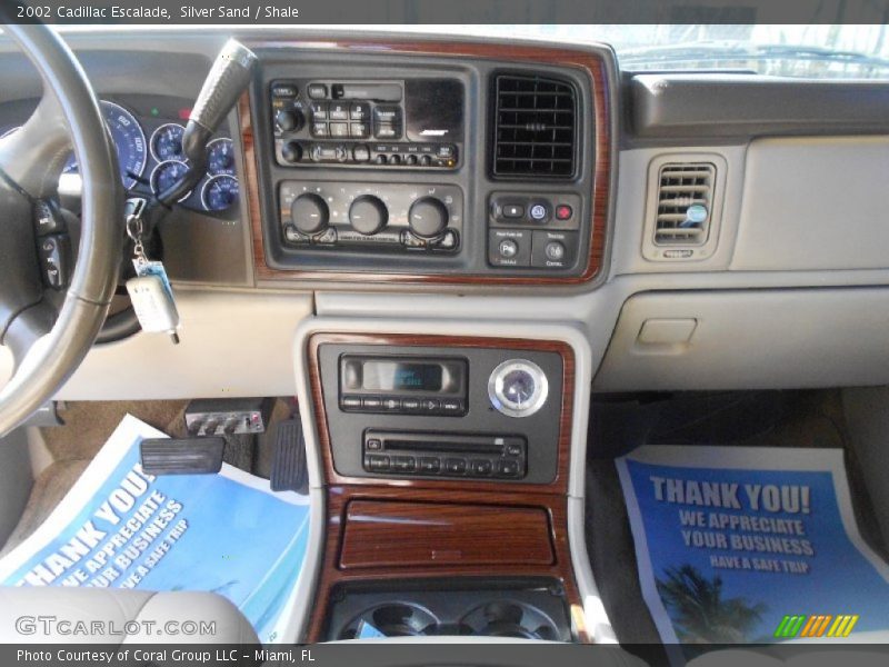 Silver Sand / Shale 2002 Cadillac Escalade