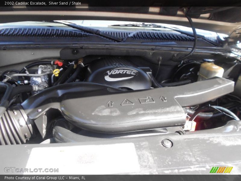 Silver Sand / Shale 2002 Cadillac Escalade