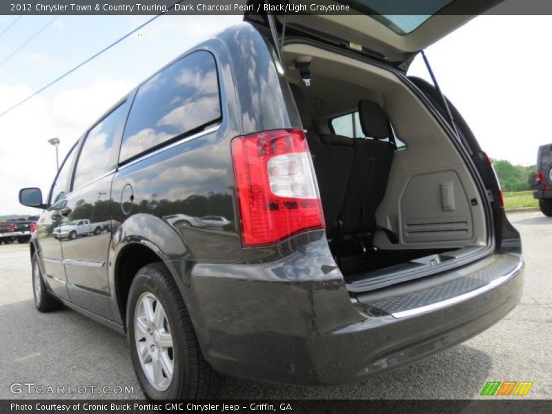 Dark Charcoal Pearl / Black/Light Graystone 2012 Chrysler Town & Country Touring