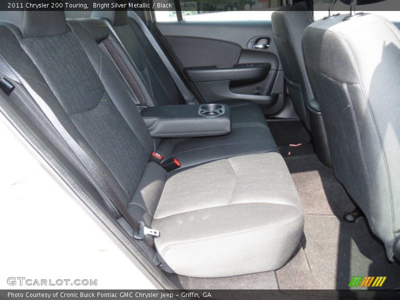 Bright Silver Metallic / Black 2011 Chrysler 200 Touring
