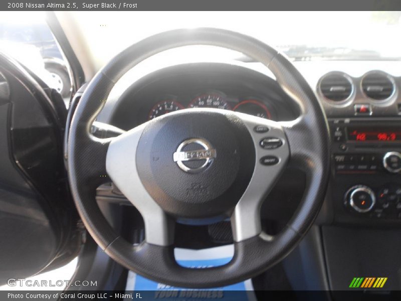 Super Black / Frost 2008 Nissan Altima 2.5