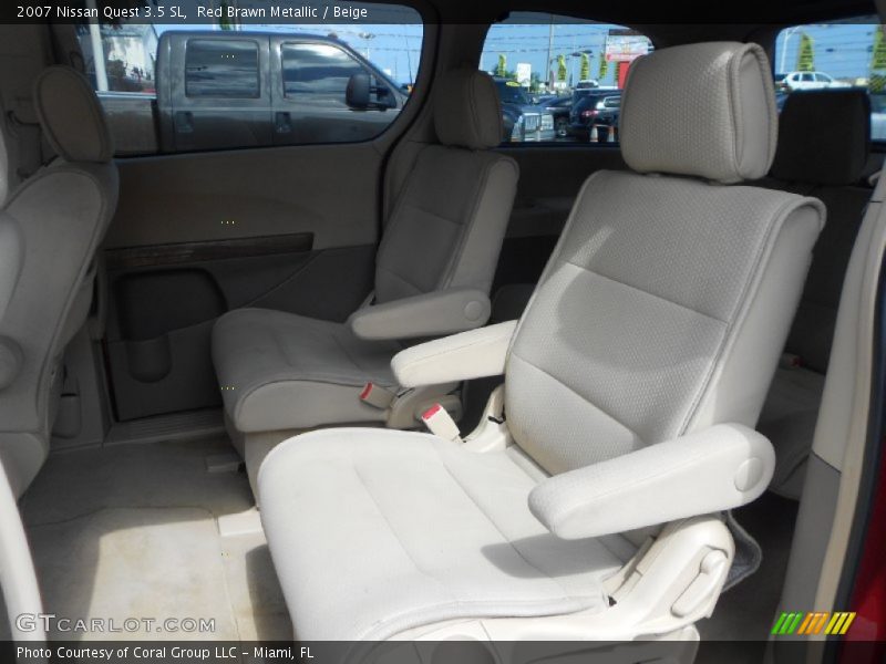 Red Brawn Metallic / Beige 2007 Nissan Quest 3.5 SL