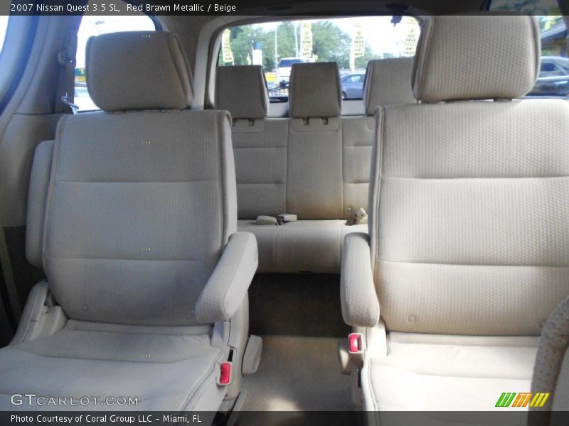 Red Brawn Metallic / Beige 2007 Nissan Quest 3.5 SL