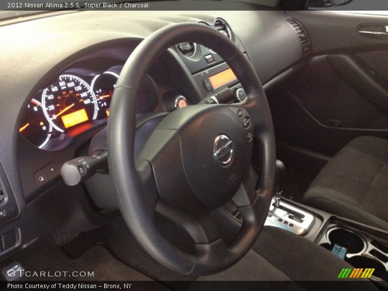 Super Black / Charcoal 2012 Nissan Altima 2.5 S