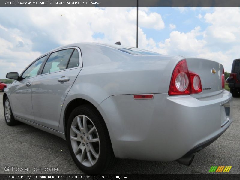 Silver Ice Metallic / Ebony 2012 Chevrolet Malibu LTZ