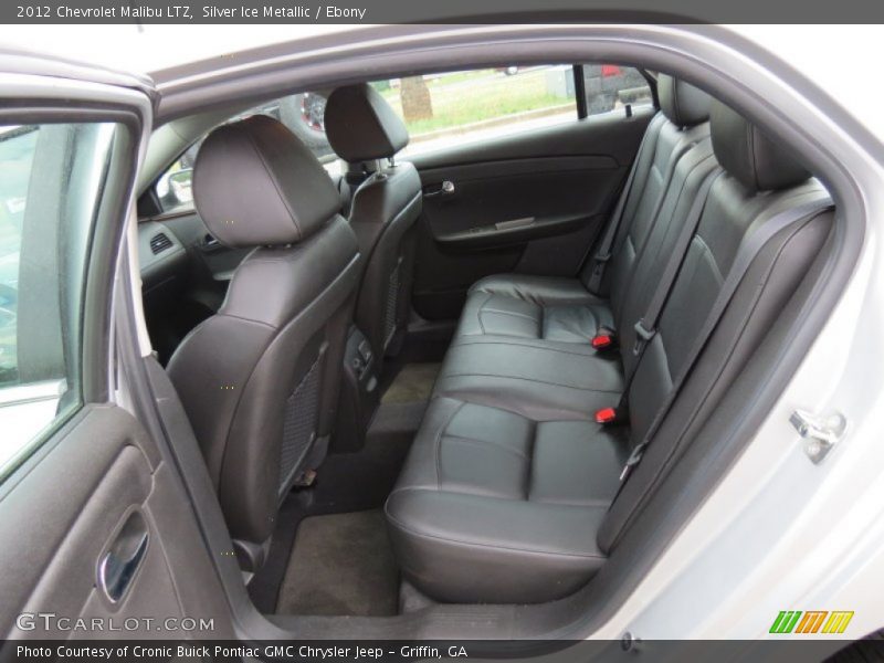 Silver Ice Metallic / Ebony 2012 Chevrolet Malibu LTZ