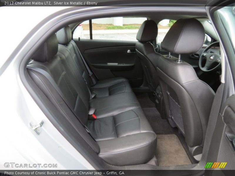 Silver Ice Metallic / Ebony 2012 Chevrolet Malibu LTZ