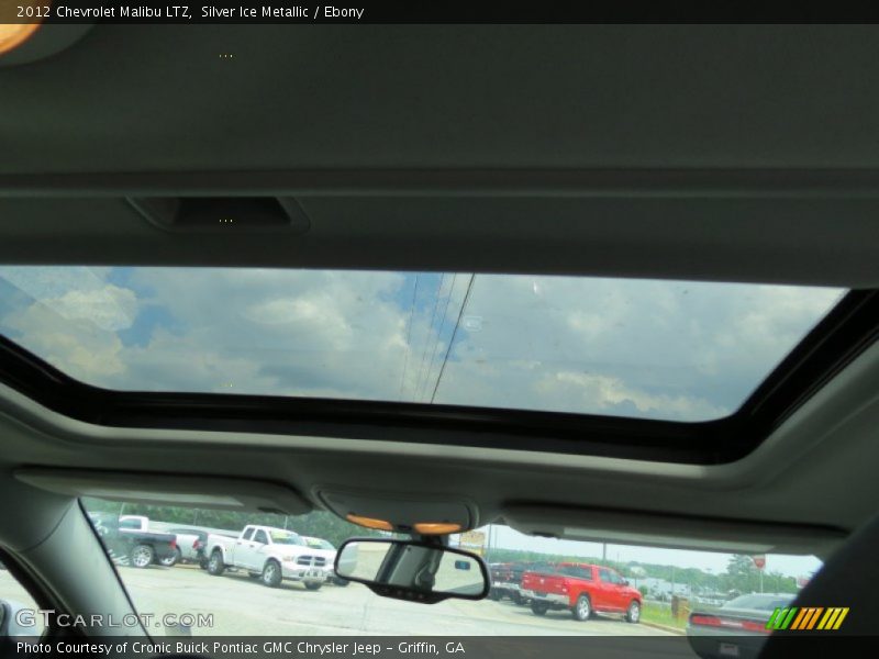 Silver Ice Metallic / Ebony 2012 Chevrolet Malibu LTZ